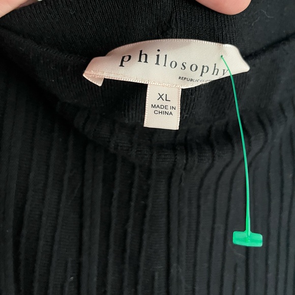 Woman’s ribbed knitted A line midi skirt - Picture 3 of 6